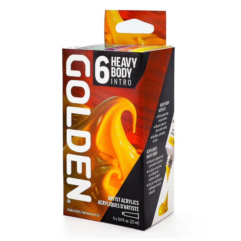 Golden Heavy Body Intro Set 6 x 22ml