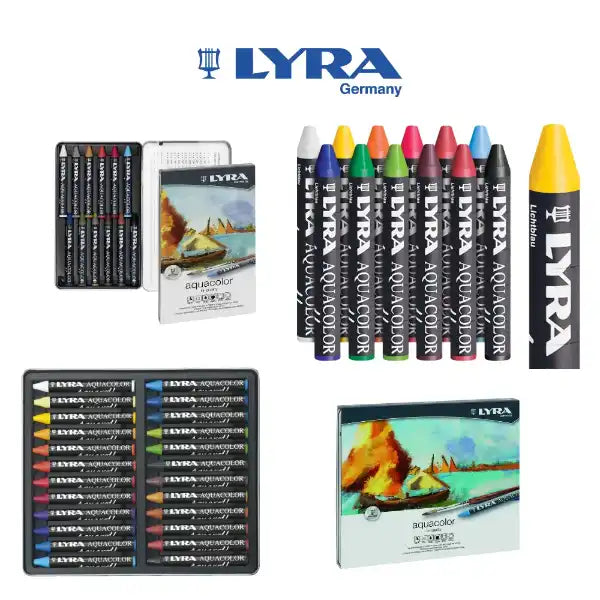 LYRA Aquacolor Water-Soluble Pastel/Crayons Sets