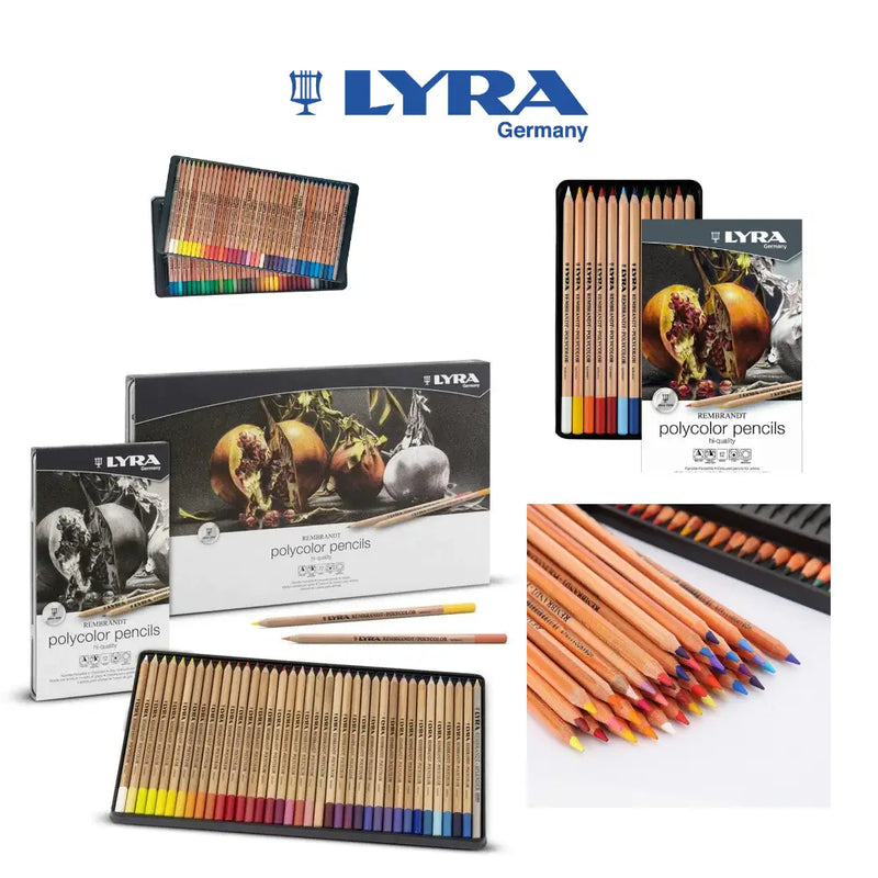 LYRA Rembrandt Polycolor Artists' Colour Pencil Sets