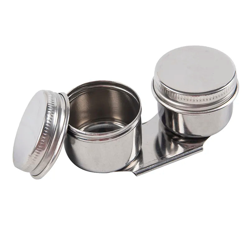 Stainless Steel Colour Mixing Pot with Lids