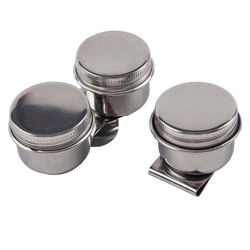 Stainless Steel Colour Mixing Pot with Lids