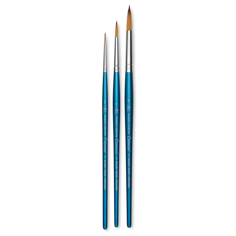 Winsor & Newton Cotman Watercolour SH Brush Set of 3