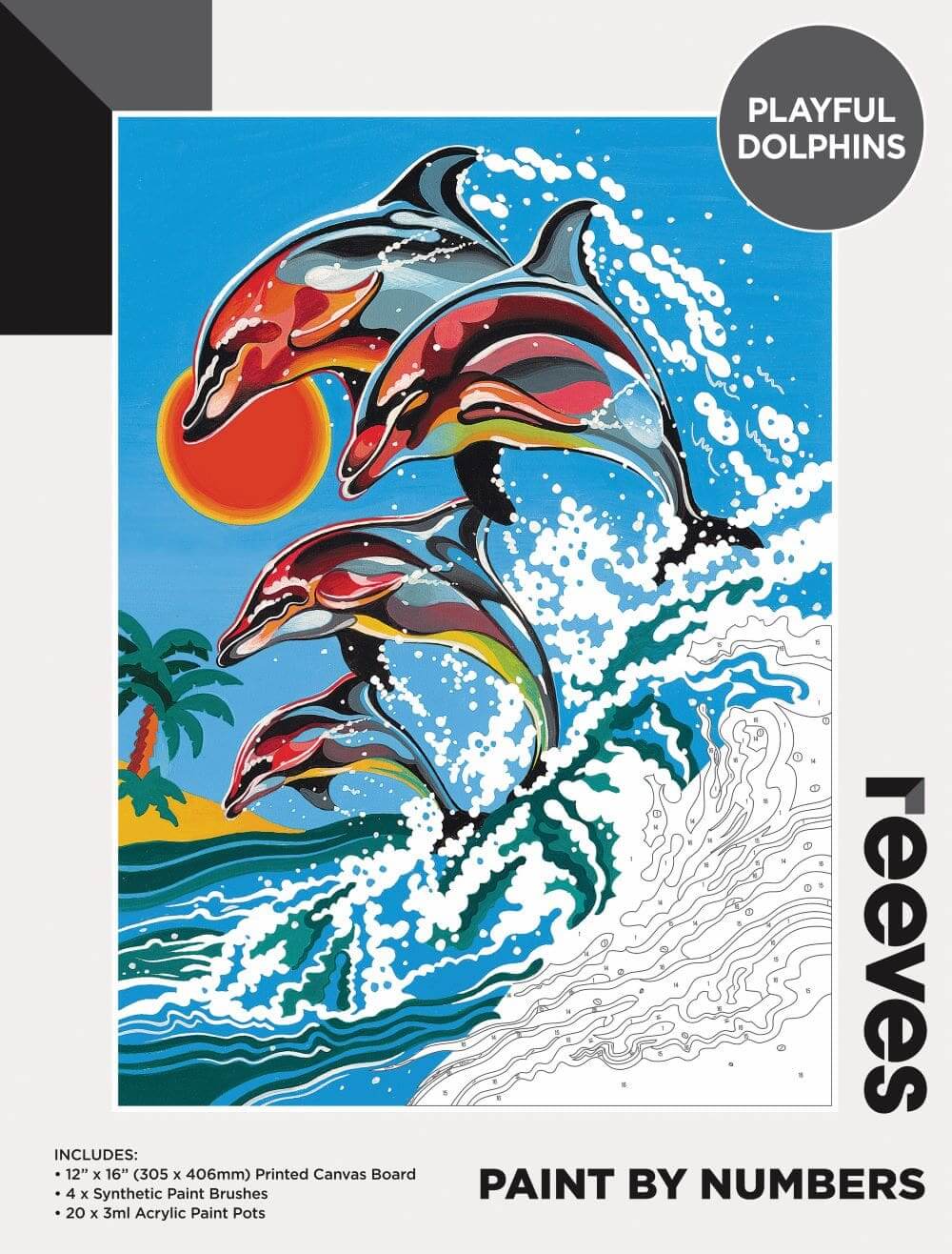 Reeves Paint by Numbers - Art Supplies Australia