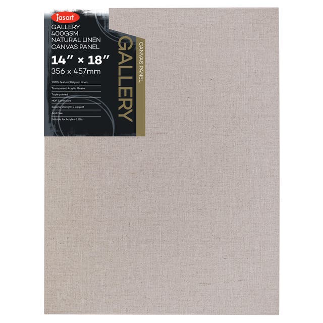 Jasart Gallery Linen Canvas Boards - Art Supplies Australia