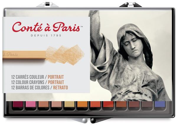 Conte A Paris Carre Crayon Sets - Art Supplies Australia