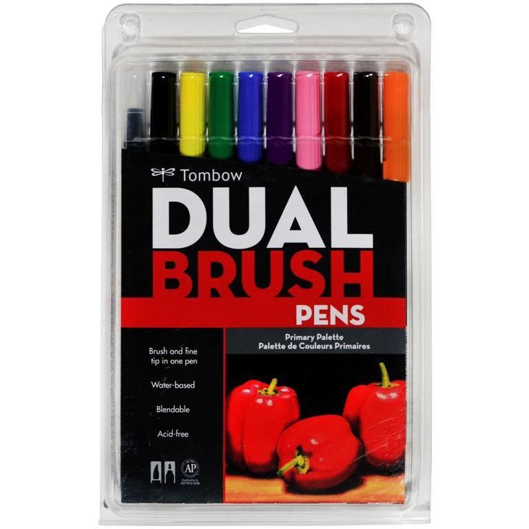 Tombow Artists' Dual Brush Pen (Markers) Sets - Art Supplies Australia