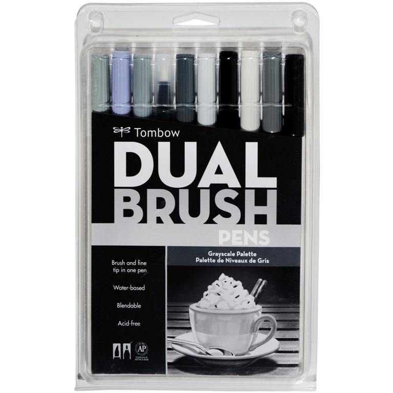 Tombow Artists' Dual Brush Pen (Markers) Sets - Art Supplies Australia