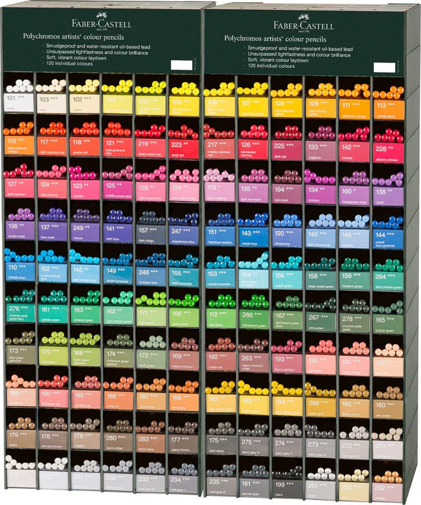 Faber-Castell Polychromos Colour Pencil Individual (with 1st 60 Colours) - Art Supplies Australia