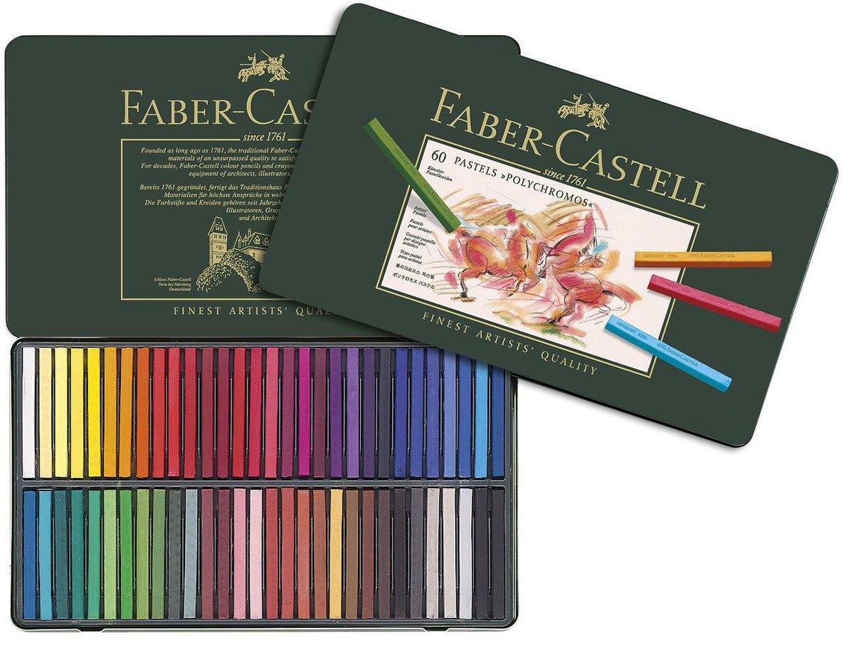 Faber-Castell Polychromos Color Pencil Set - Pack of 60