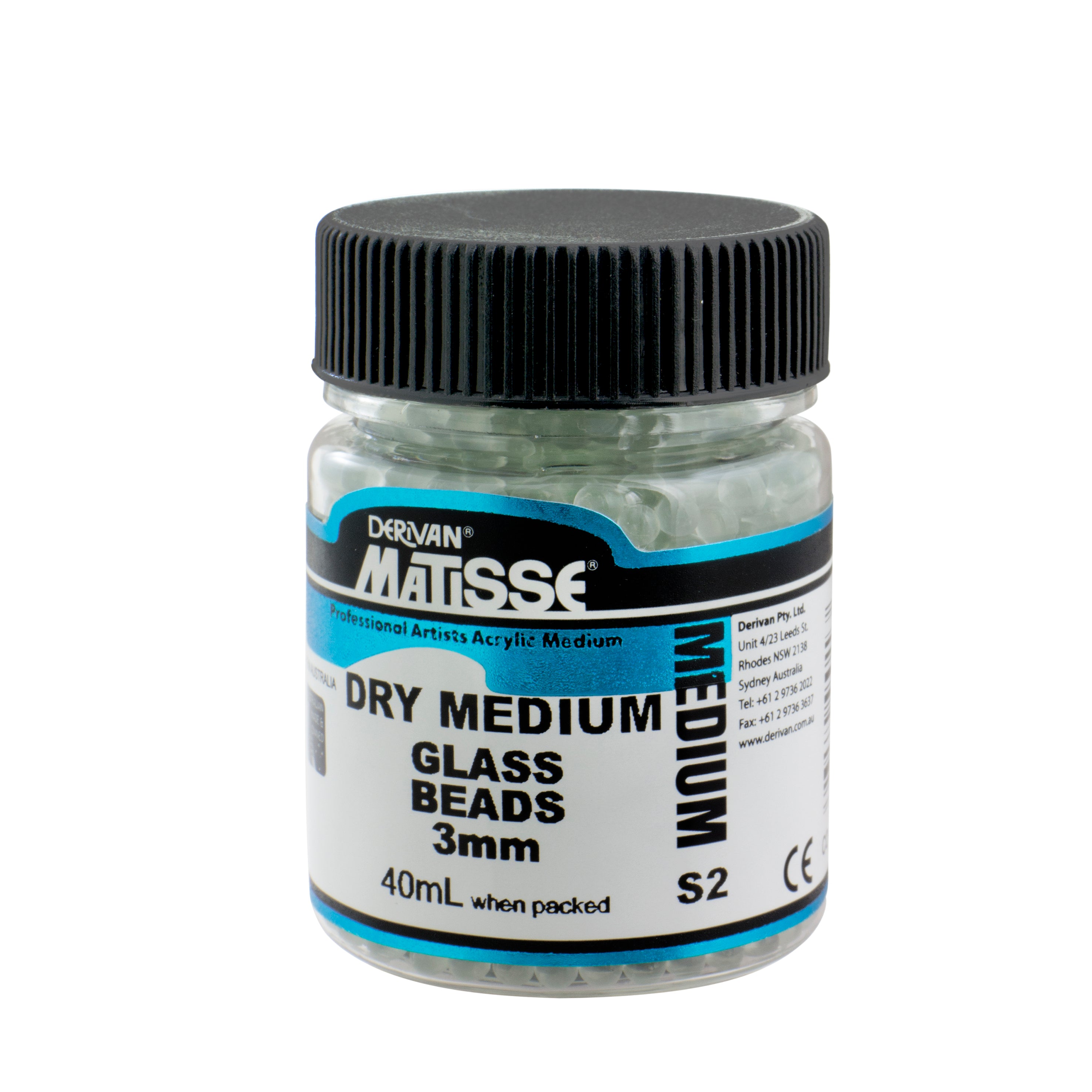 Matisse Dry Medium - Glass Beads 3mm