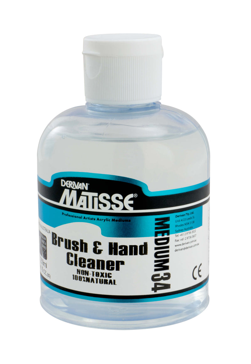 Matisse Acrylic Medium MM34 Brush & Hand Cleaner - Art Supplies Australia