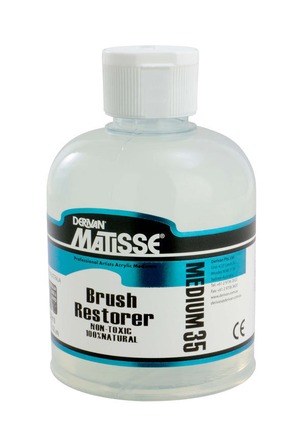 Matisse Acrylic Medium MM35 Brush Restorer - Art Supplies Australia