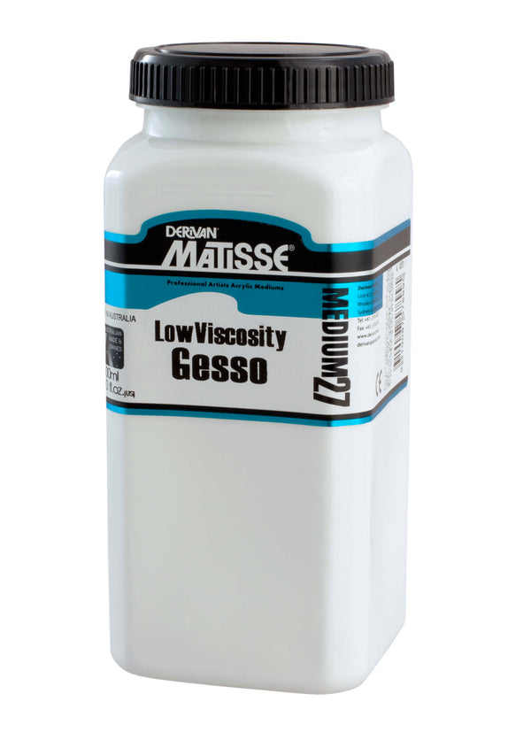 Matisse Acrylic Medium MM27 Low Viscosity Gesso - Art Supplies Australia
