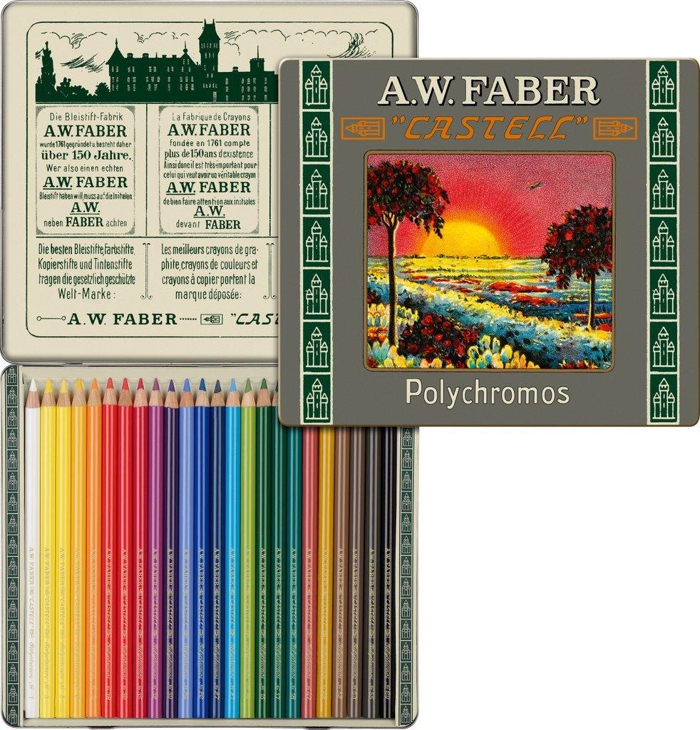 Faber-Castell Polychromos Colour Pencil Sets - Art Supplies Australia