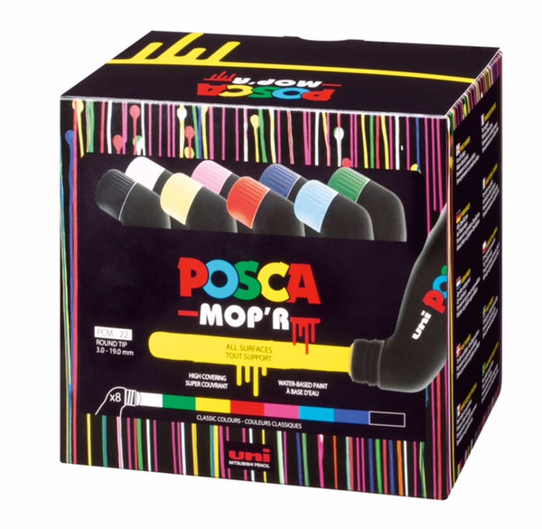 UNI Posca MOP'R Assorted Colours - Art Supplies Australia