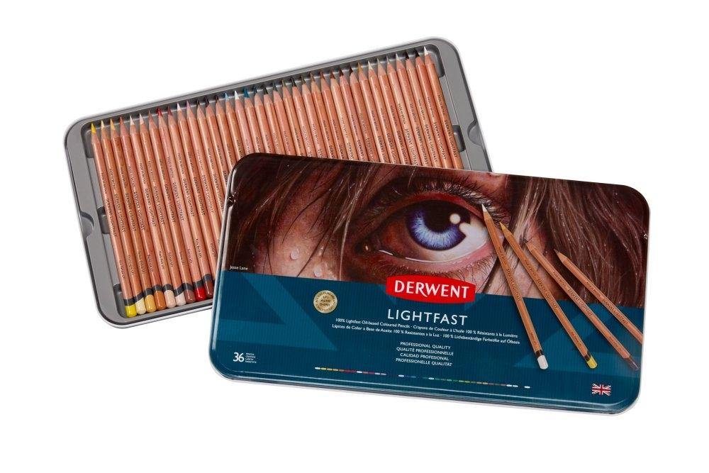 Derwent Professional 100% Lightfast Oil-based Colour Pencil Sets - Art Supplies Australia