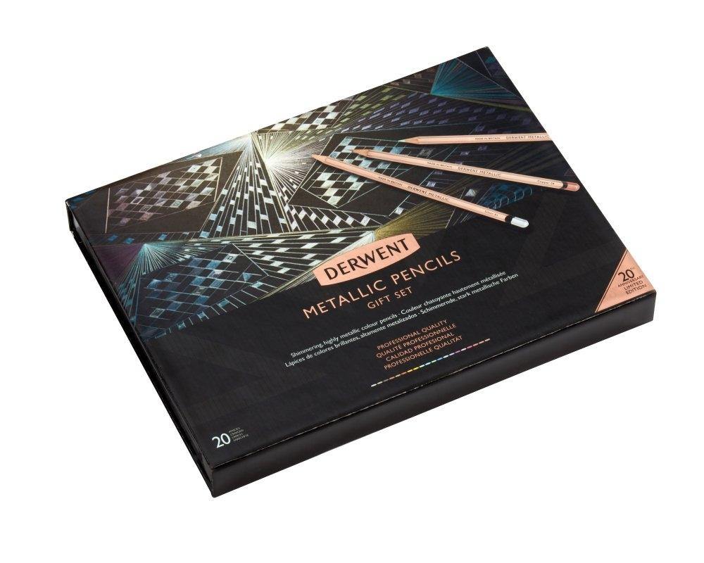 Derwent Professional Metallic Colour Pencil Sets (Non-Soluble) - Art Supplies Australia