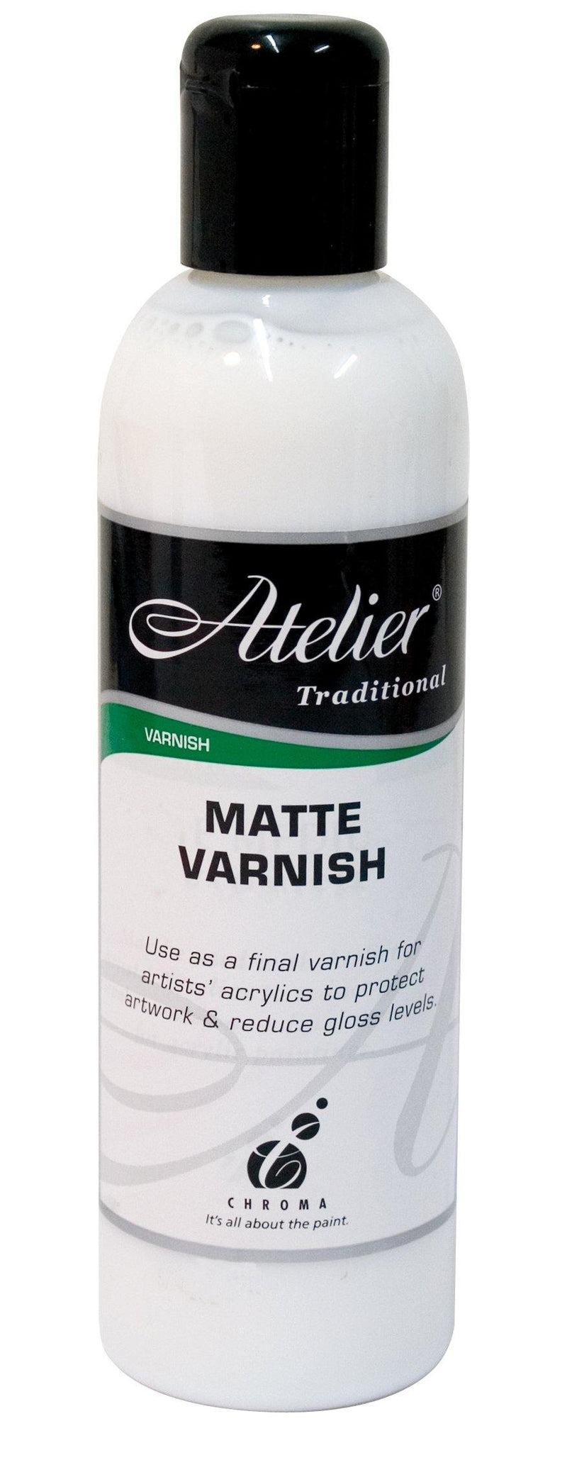 Atelier Acrylic Medium - Matte Varnish - Art Supplies Australia