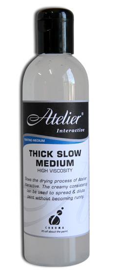 Atelier Acrylic Medium - Thick Slow Medium - Art Supplies Australia