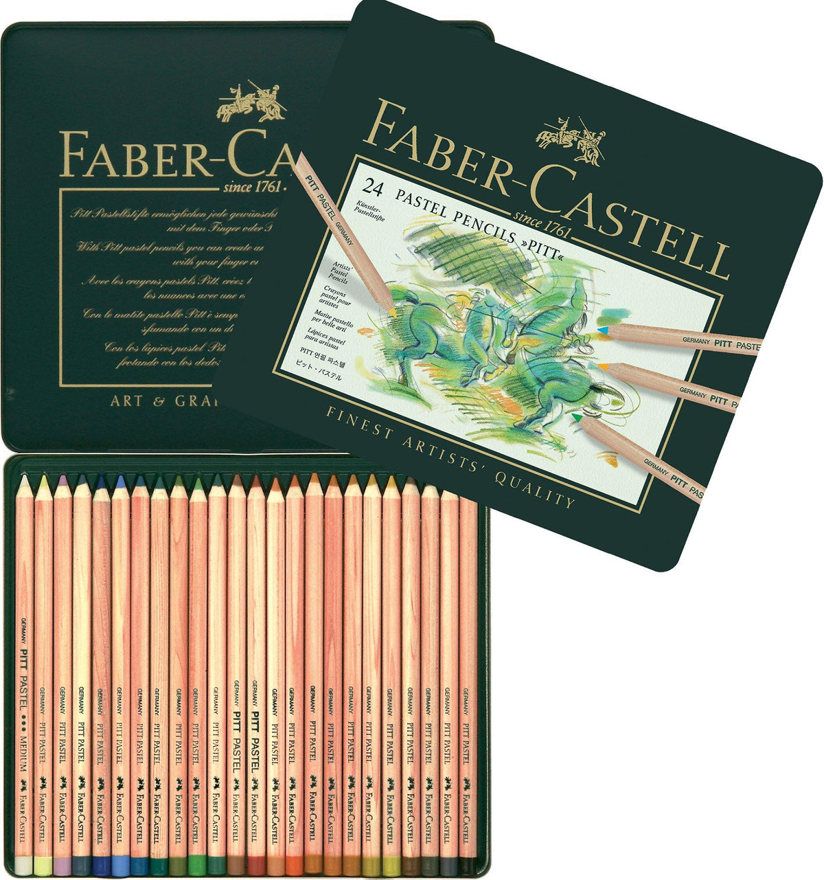 Faber-Castell Pitt Pastel Pencil Set Faber-Castell Pitt Pastel Pencil Set