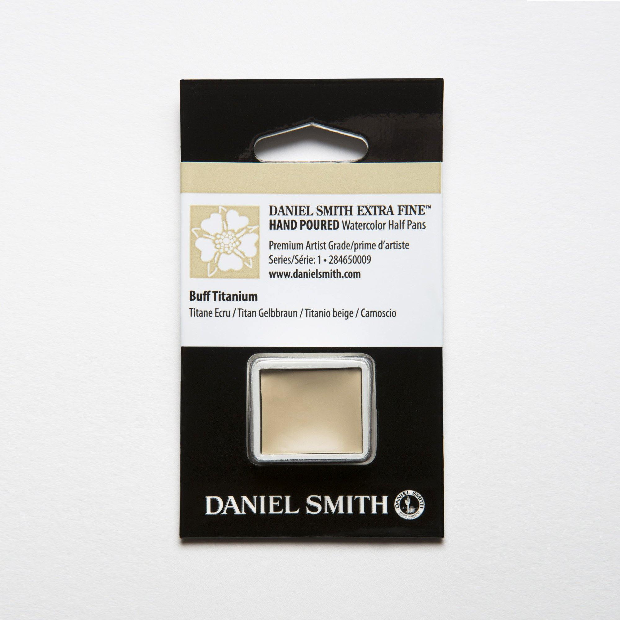 DANIEL SMITH Extra Fine Artist's Hand Poured Watercolour Half Pan Individual - Art Supplies Australia
