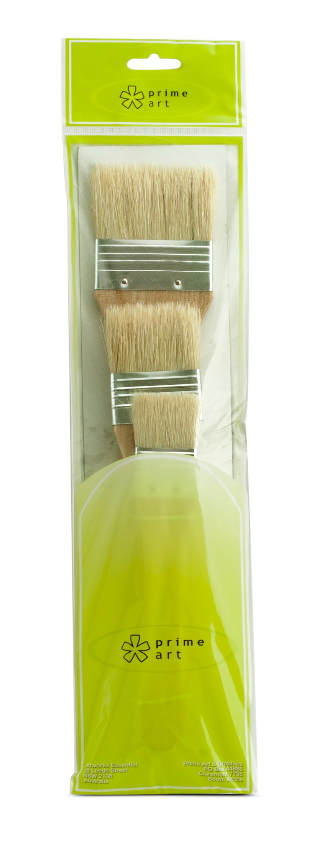 Student Gesso & base paint brush - 3 pcs set 4EB7133S - Art Supplies Australia
