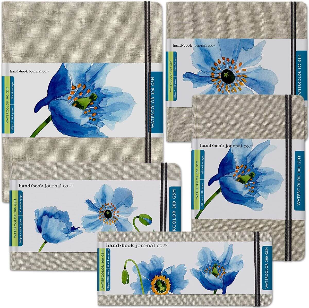 Hand Book Journal Co. Travelogue Watercolour Journal - Art Supplies Australia