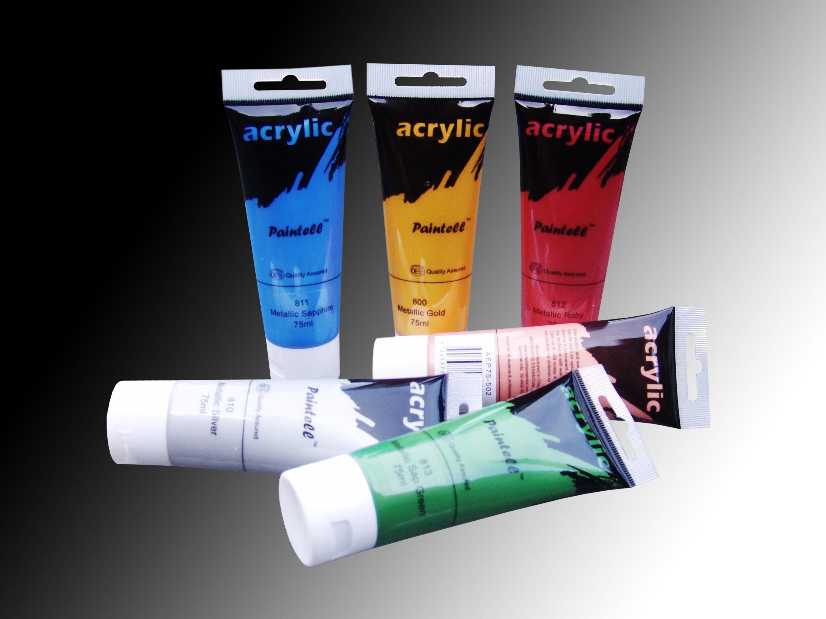 Paintwell Student Acrylic Colour - 100ML & 75ML