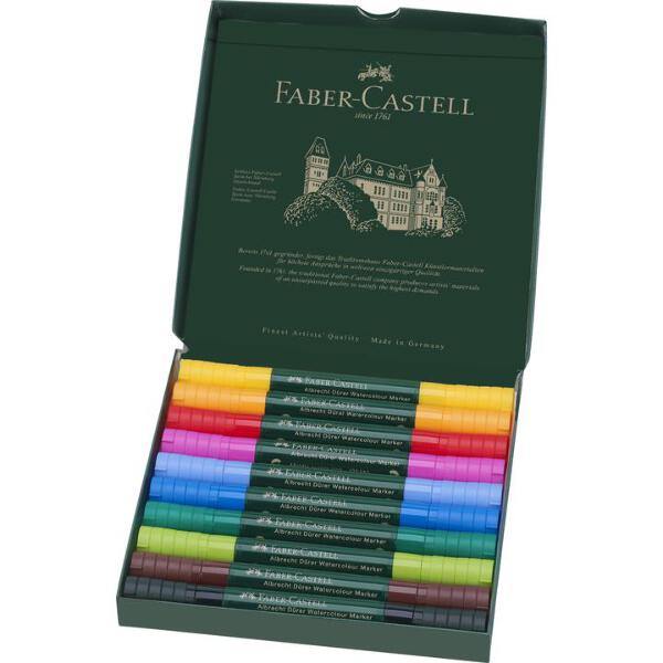 Faber-Castell Albrecht Durer Watercolour Marker Set - Art Supplies Australia