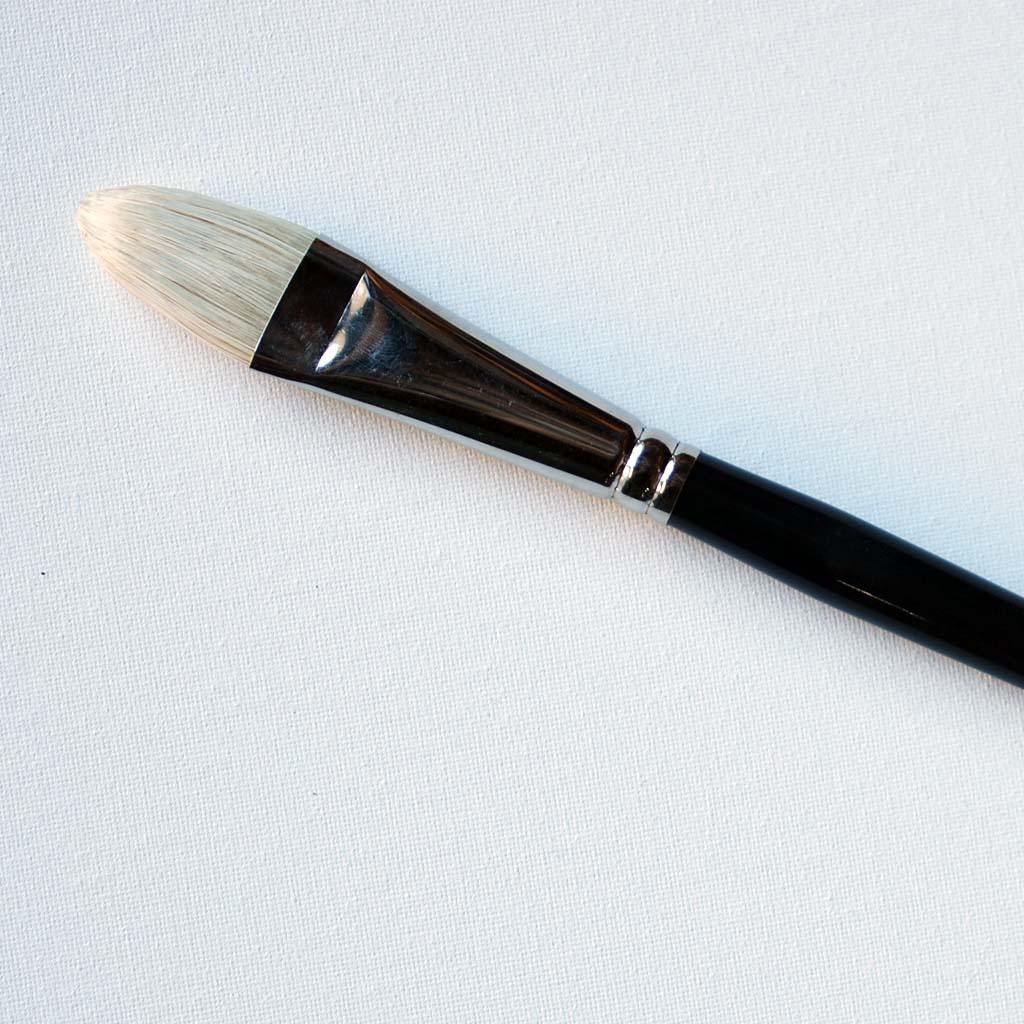 Artworks/PrimeArt 201FR Bristle Filbert Brush - Art Supplies Australia