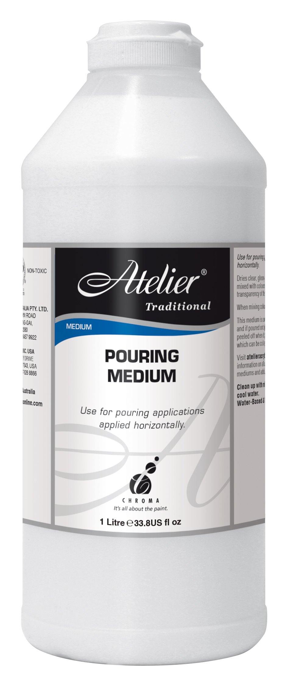 Atelier Acrylic Medium - Pouring Medium - Art Supplies Australia