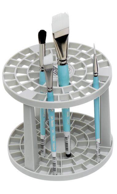 Brush Holder - Plastic Multi Bin 50 Holes - Art Supplies Australia