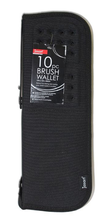 Jasart Brush Wallet - Art Supplies Australia