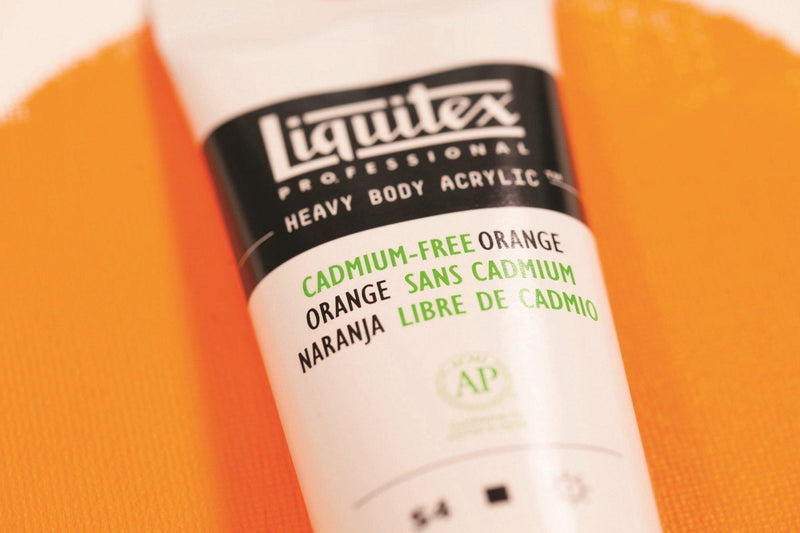 Liquitex Heavy Body Acrylic 2oz - Cadmium Orange