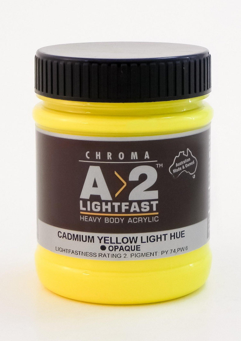 Phoenix Artist's Acrylic Paint, Cadmium Yellow Medium Hue, 120 ml
