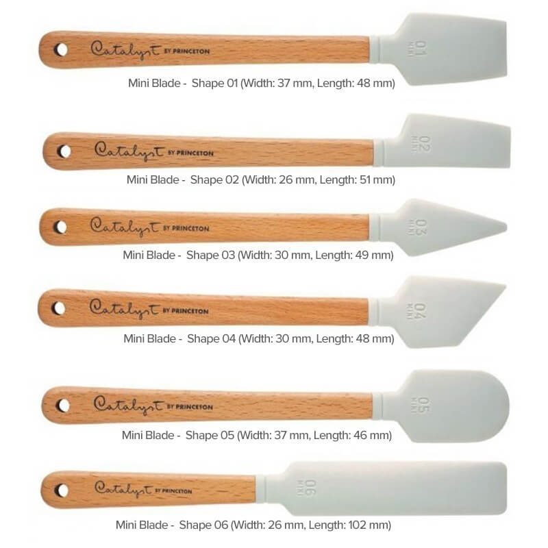 Princeton Catalyst Mini Blades - Art Supplies Australia