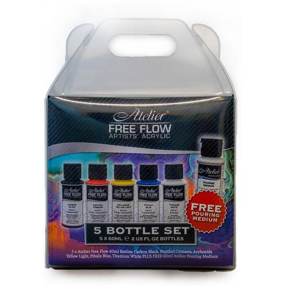 Atelier Free Flow Artists' Acrylic Paint Sets - Art Supplies Australia