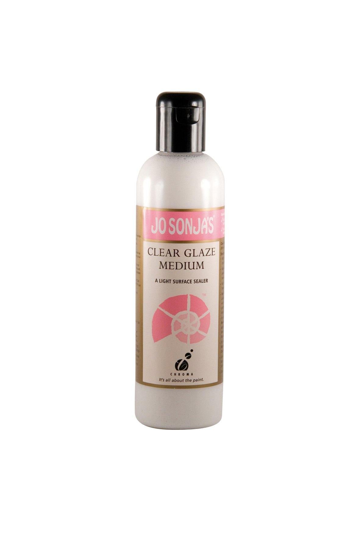 Jo Sonja's Clear Glaze Medium 250ml - Art Supplies Australia