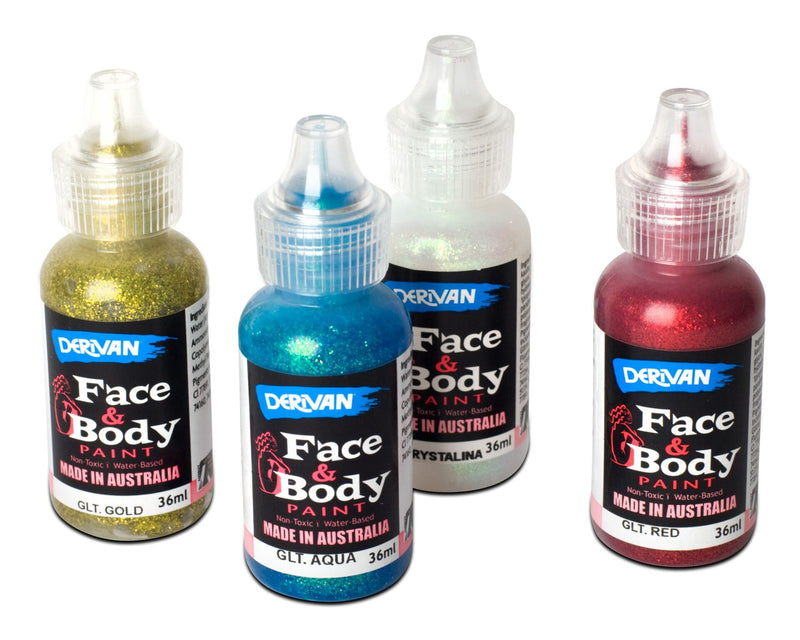 Derivan Face & Body Paint 36ml/40ml - Art Supplies Australia
