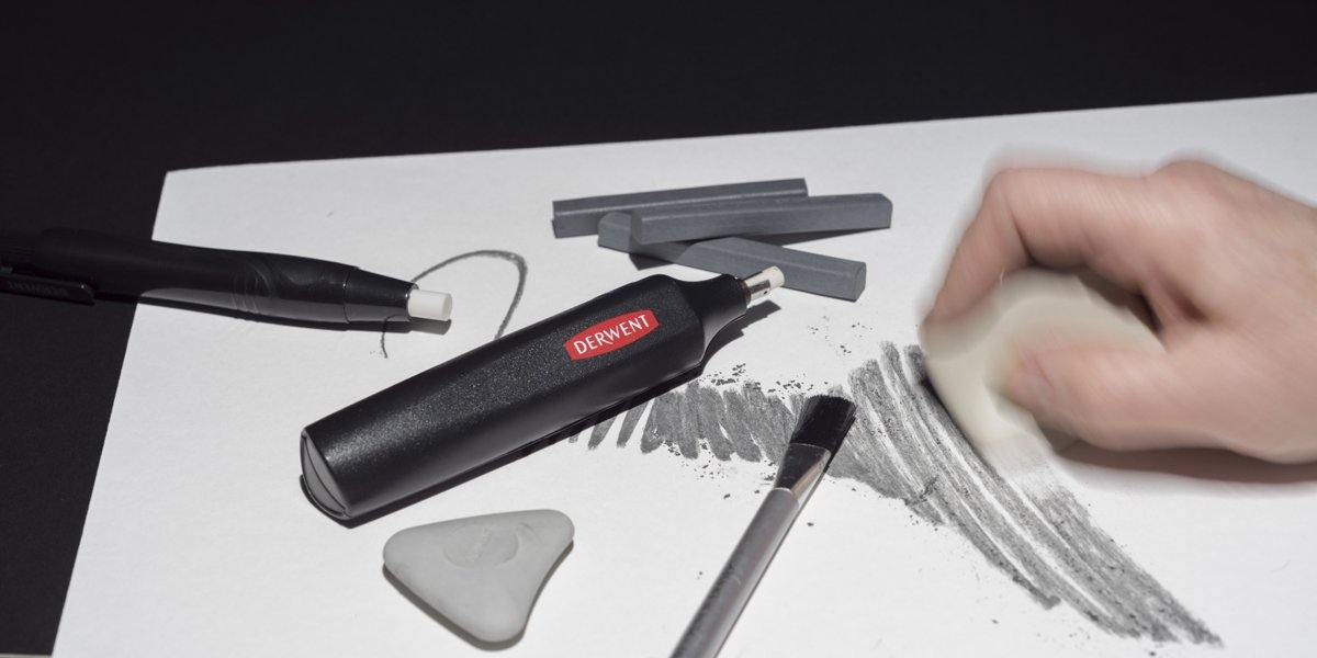 Derwent Battery Operated Eraser / Refills - Art Supplies Australia