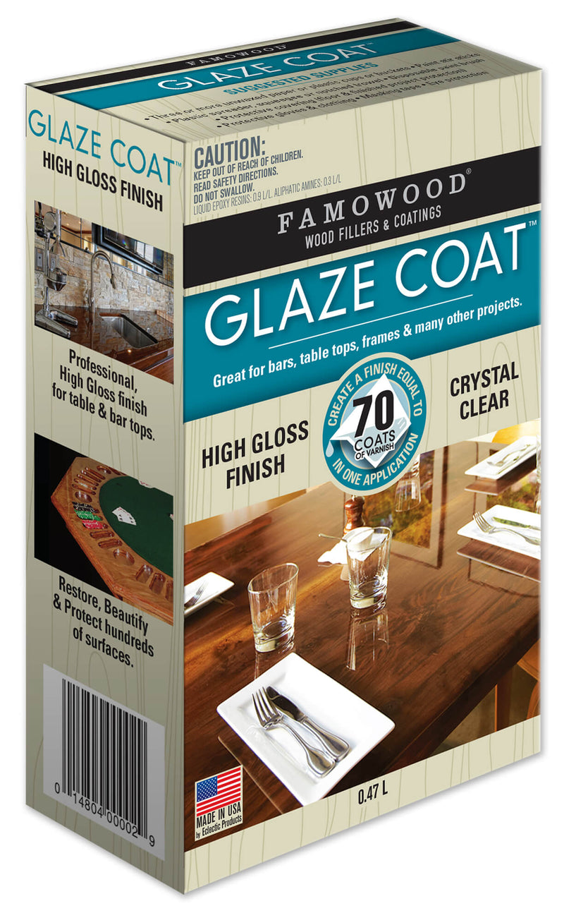 Famowood Glaze Coat Kit Clear (Art Resin) - Art Supplies Australia