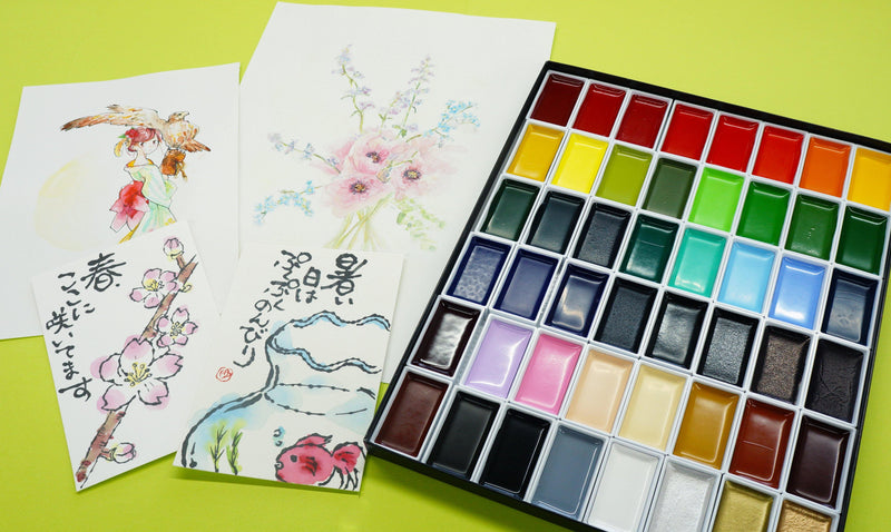 Kuretake Gansai Tambi Watercolour Individuals - Art Supplies Australia