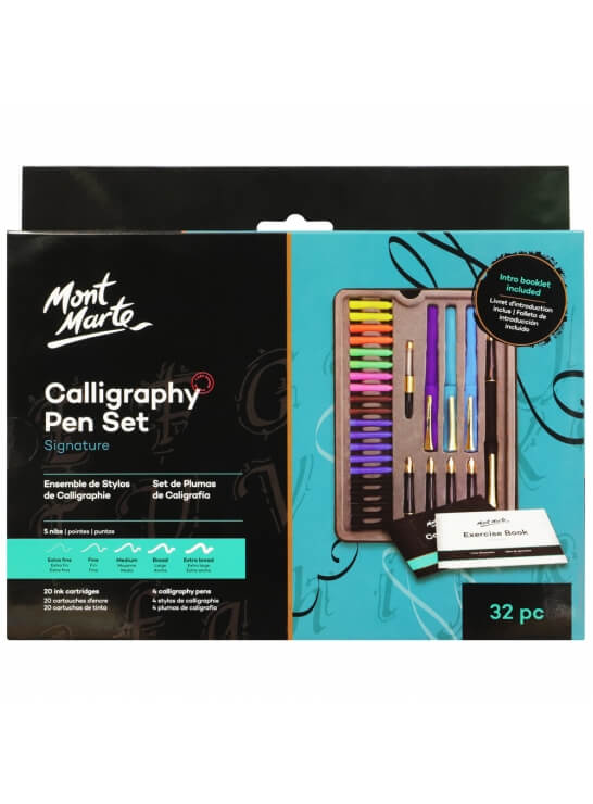 Mont Marte Signature Calligraphy Dip Pen Set - Art Supplies Australia