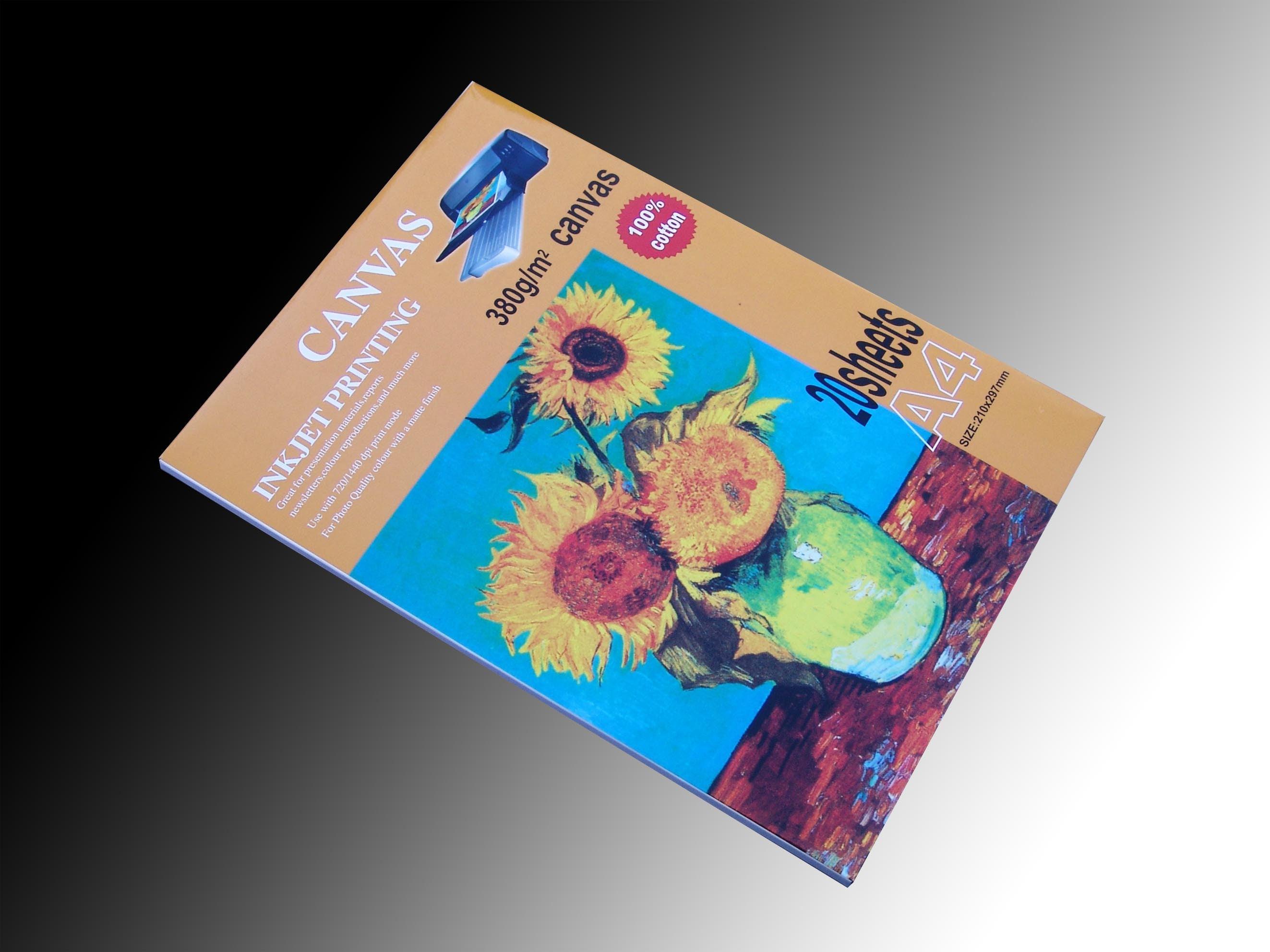 Inkjet Canvas - A4 Sized - Art Supplies Australia
