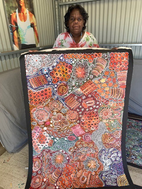 Janet Golder Kngwarreye - Aboriginal Art - Art Supplies Australia
