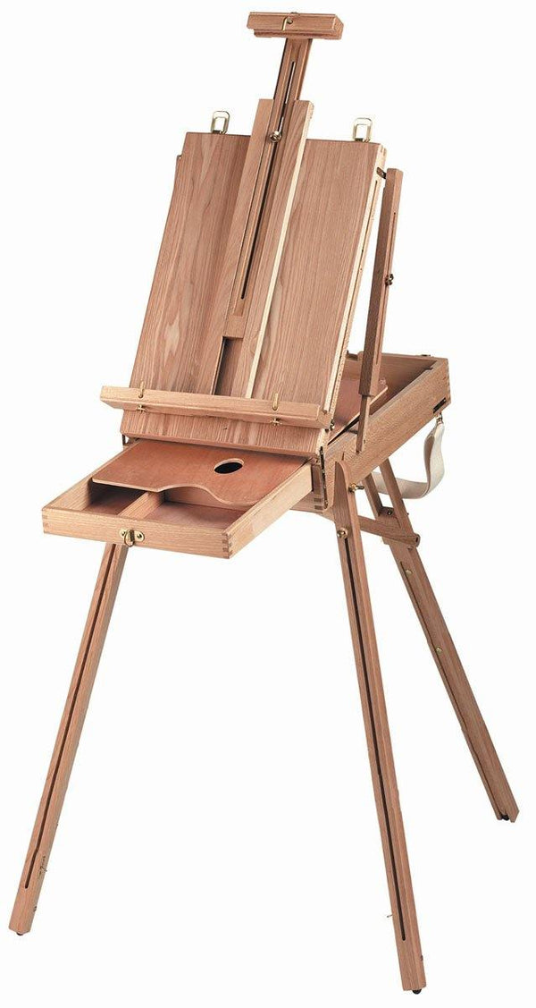 Jasart Portable French Box Easel with Wooden Palette - Art Supplies Australia