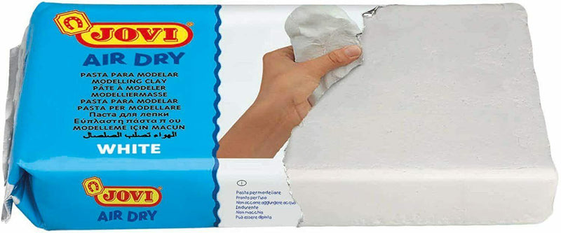 Jovi Air Dry Modelling Clay - White - Art Supplies Australia