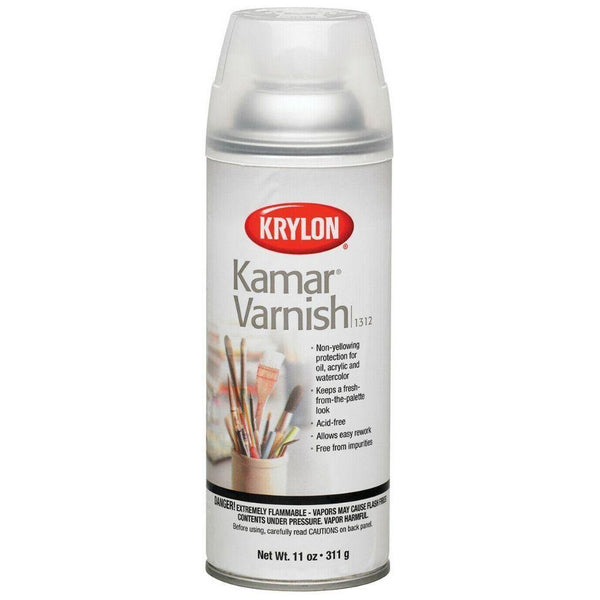 Krylon Kamar Varnish Spray - Art Supplies Australia