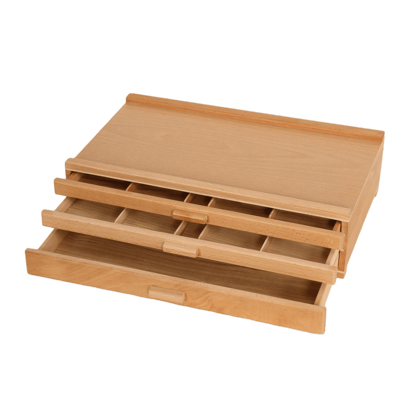 Luca Pastel Box 3 Drawer Wood - Art Supplies Australia