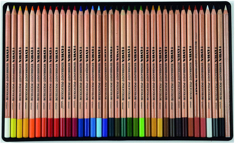 Lyra Rembrandt Polycolor Professional Colored Pencils 24/36/72 Vibrant  Smooth Color Pencil Set for Artists Drawing Sketching